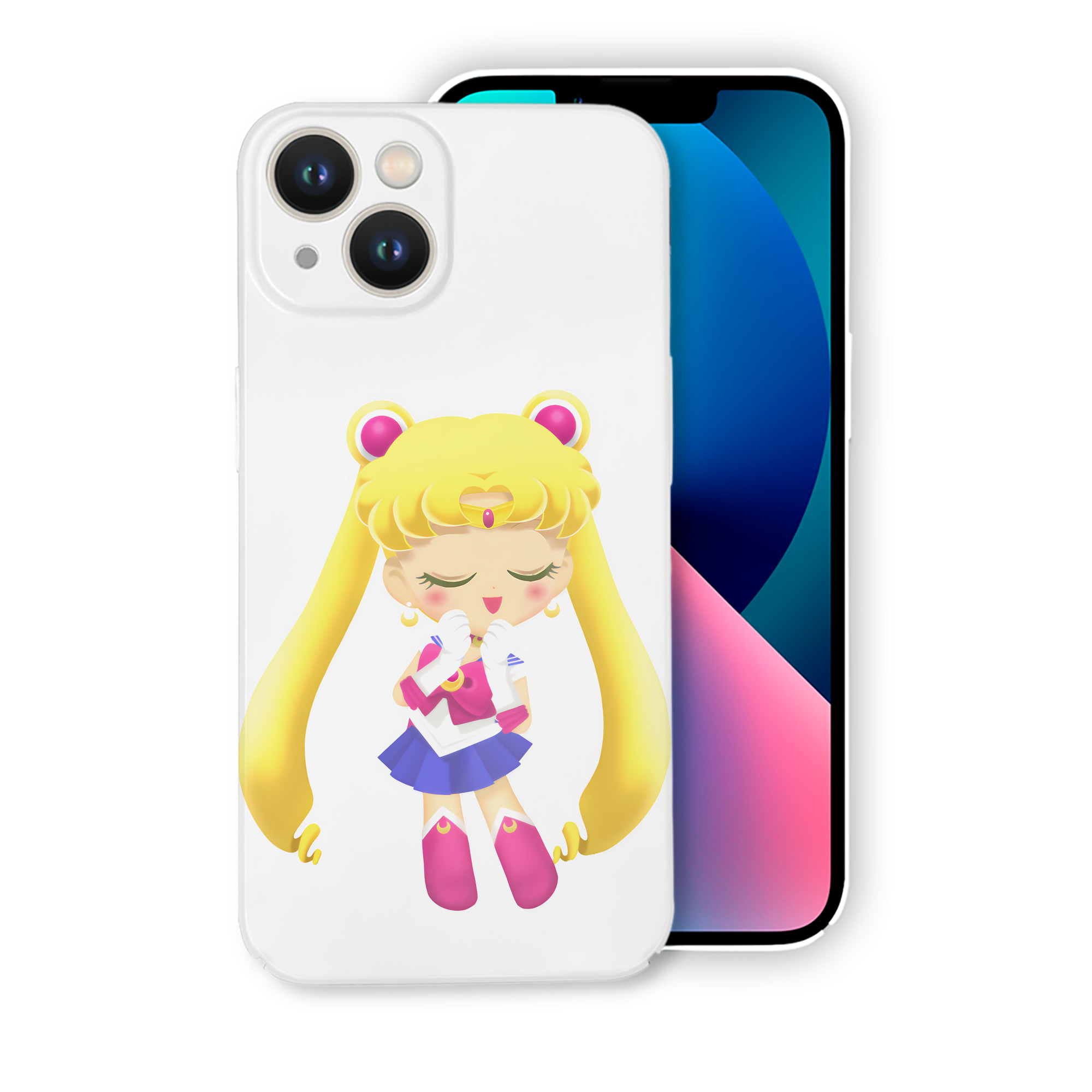 （画像用） 美少女戦士セーラームーン 月野 うさぎ つきの うさぎ Sailor Moon Tsukino Usagi 【iPhone 14シリーズ対応】ハードケース